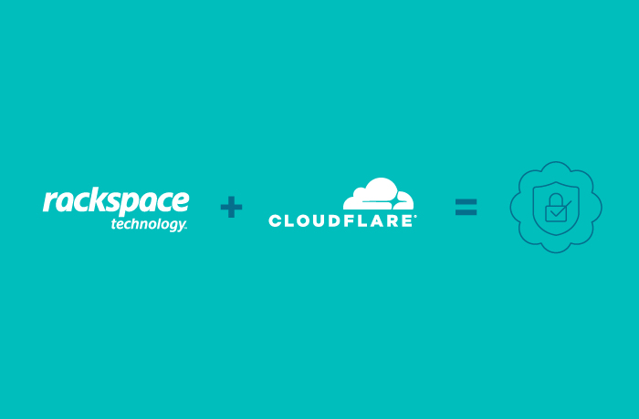 Rackspace Technology plus Cloudflare equal security