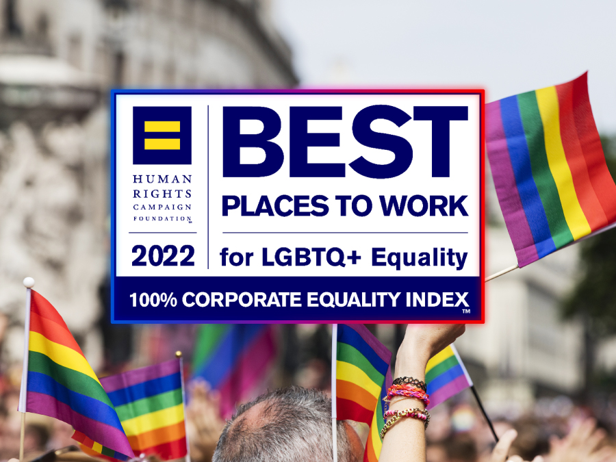 Rackspace Best Place to Work HRC LGBTQ+ 5 Years