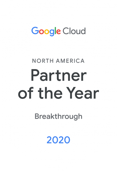 Rackspace Technology Wins 2020 Google Cloud Breakthrough North America Partner of the Year Award