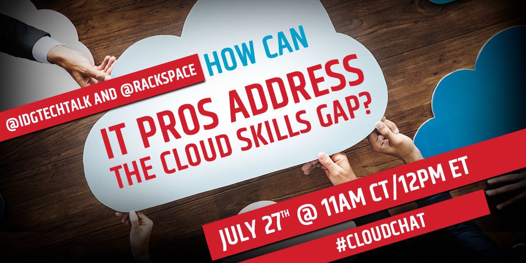 #cloudchat Recap: The Cloud Skills Gap