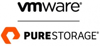 VMware und Pure Storage Logos